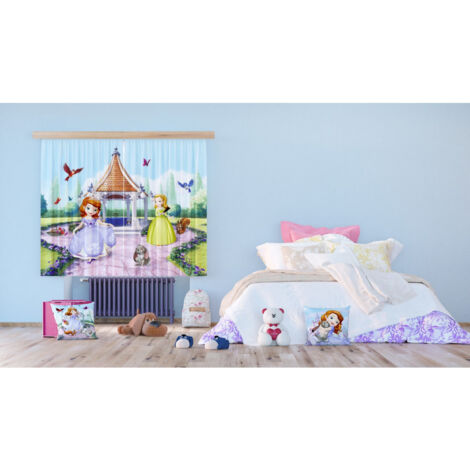Rideaux - Disney Princesse Sofia - 2 pièces 90 cm x 160 cm (1/4)