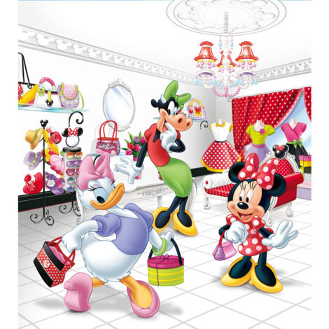 Papier peint XL intisse La Boutique de Minnie Mouse Disney 180X202 CM (1/3)