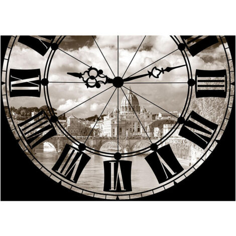 Clock, photo murale intissée, 360x270 cm, 4 parties (1/3)