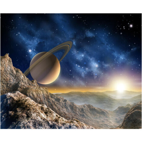 Saturn, photo murale intissée, 360x270 cm, 4 parts