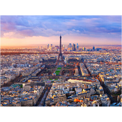 Paris , photo murale intissée, 360x270 cm, 4 parts (1/3)