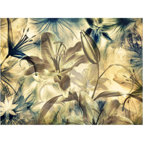 Lilies, photo murale, 360x254 cm, 4 parts (1/3)