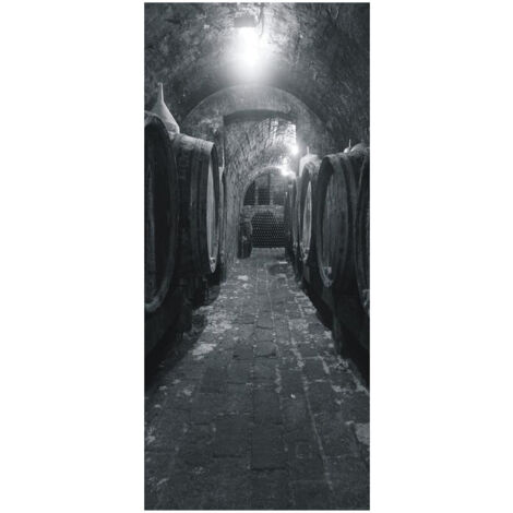 Wine cellar, paper photo mural, 90x202 cm, 1 part (1/2)