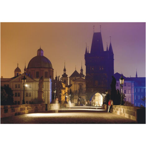 Prague, photo murale, 360x255 cm, 4 parts (1/2)