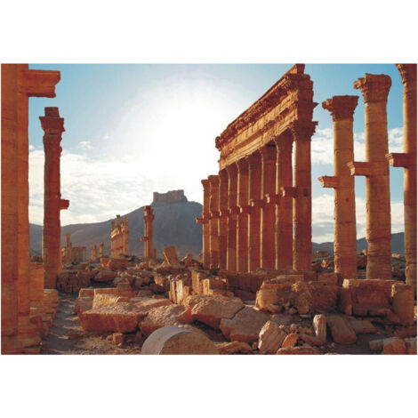 Ancient city, photo murale, 360x255 cm, 4 parts (1/2)