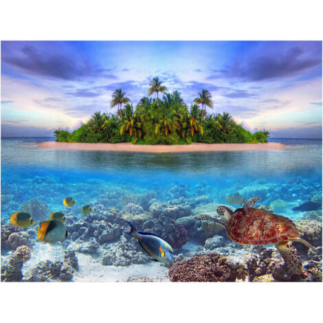 Island, photo murale, 360x255 cm, 4 parts (1/2)