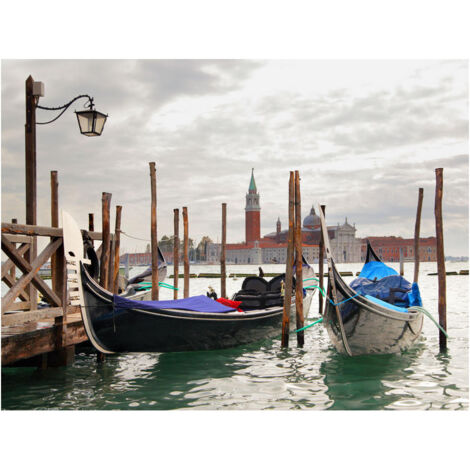Gondola, photo murale, 360x255 cm, 4 parts (1/2)