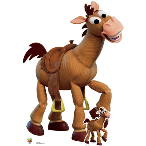 Figurine en carton Toy Story 4 - Pile-Poil Hauteur 134 CM (1/5)