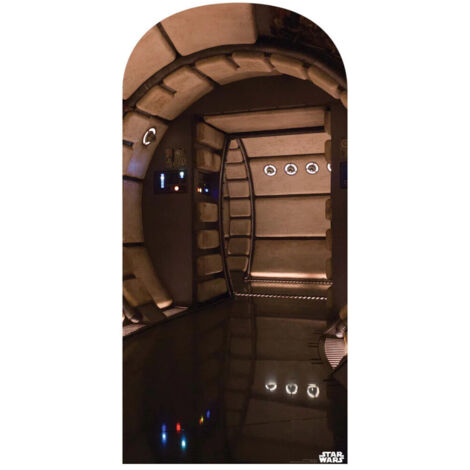Tenture Murale Star Wars Faucon Millenium – 150x200 Cm Polyester, Décoration Chambre, Salon