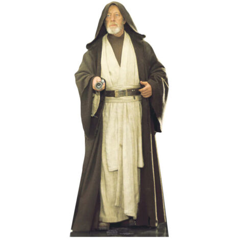 Figurine en carton Obi Wan Kenobi Star Wars Hauteur 187 CM (1/5)