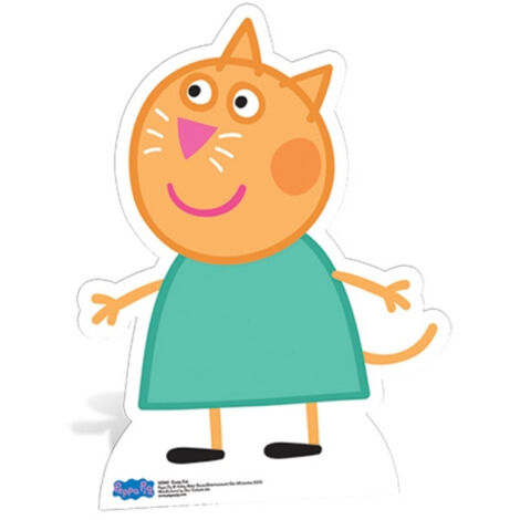 Figurine en carton Peppa Pig - Candie le Chat Hauteur 79 CM (1/5)