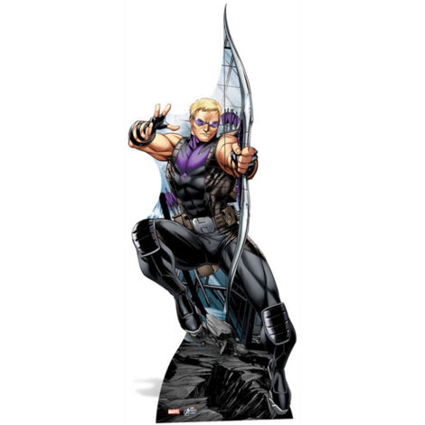 Figurine en carton Hawkeye Marvel Avengers H 185 x 75cm (1/5)
