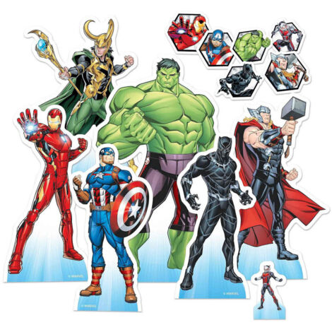 Figurines en carton de table Marvel Avengers 23 cm