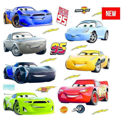 Minis Stickers Cars Disney - 30 CM x 30 CM