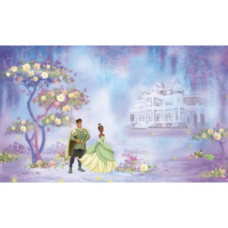 Papier peint panoramique encollé Disney La Princesse et la grenouille - 320 cm x 182,88 cm (1/5)