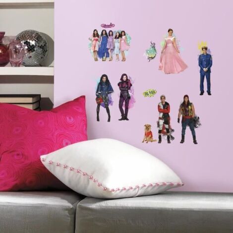 24 Stickers personnages Les Descendants Disney (1/5)