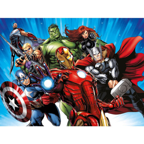 Papier Peint Intissé - Disney Marvel Avengers 360 cm x 270 cm (1/3)