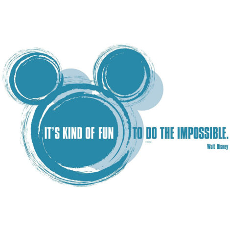 Stickers Décoration Murale -It's kind of fun- Disney (1/2)