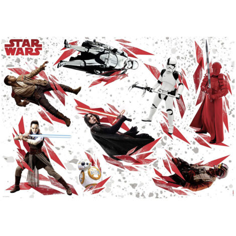 Stickers muraux géants -Star Wars The Last Jedi- (1/3)
