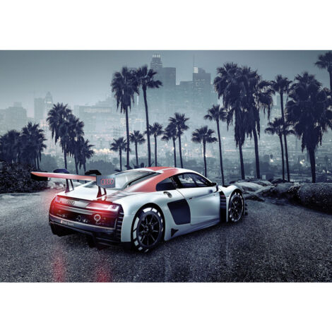 Komar Audi R8 L.A. 368 x 254 cm, Papier peint panoramique 8-742, photomurale sur intissé (1/3)