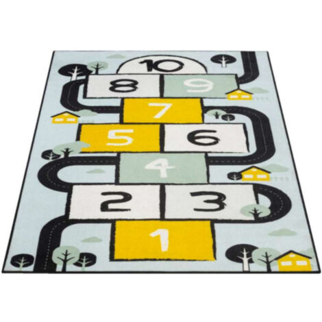 Tapis - Voiture et Marelle - 95 cm x 200 cm (1/3)