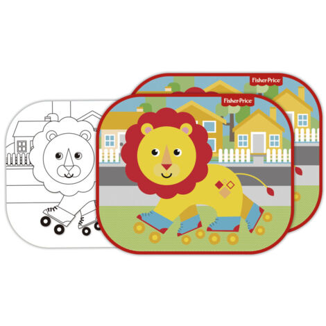 Protecteurs Solaires Pour Fenêtres - Lion Mattel Fisher Price - 45x36 cm (1/4)