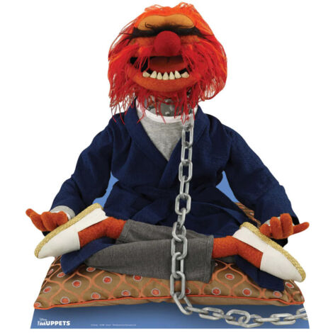 Figurine en carton Muppets Show (Jean Marie) Hauteur 91 cm
