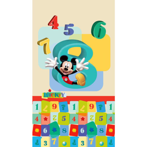 Rideau occultant taille L Mickey Mouse les chiffres de Disney 140CM X 245CM (1/3)