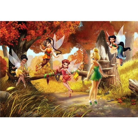 Poster XXL intisse Château Princesse Disney 155X115 CM  Poster sur Papier  peint pour enfant sur Déco de Héros