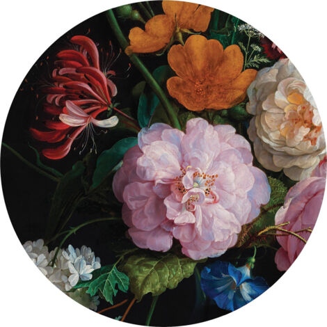 Papier peint intissé auto-adhésif rond  Thème Nature morte - 70 x 70 cm (1/5)