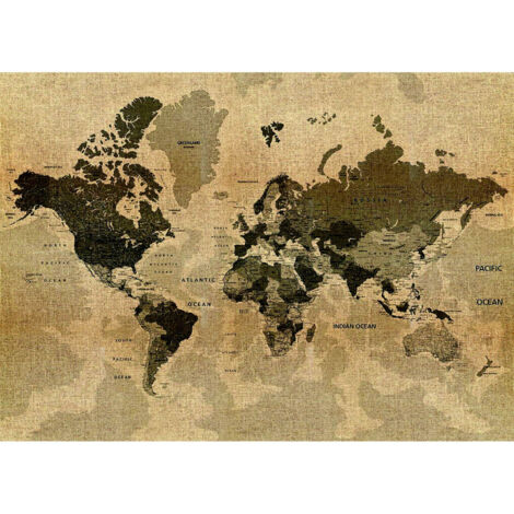 Poster Thème Map Old - 155 x 110 cm (1/3)