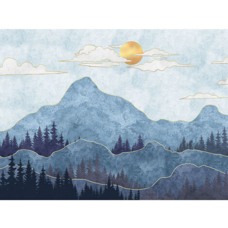 Poster Thème Oriental Landscape - 360 x 270 cm (1/3)