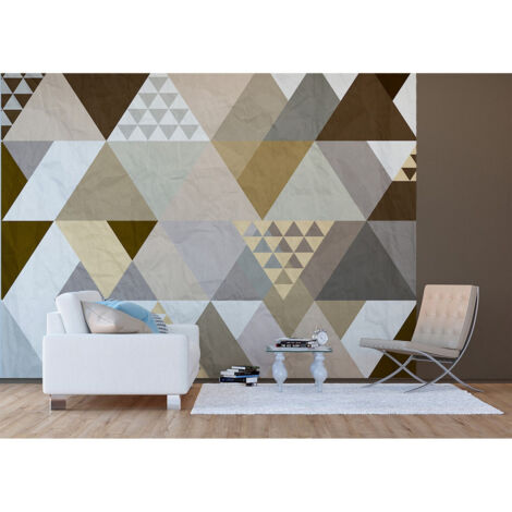Poster Thème Triangles - 360 x 270 cm (1/3)