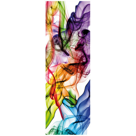 Poster Thème fumée colorée - 90 x 270 cm (1/3)