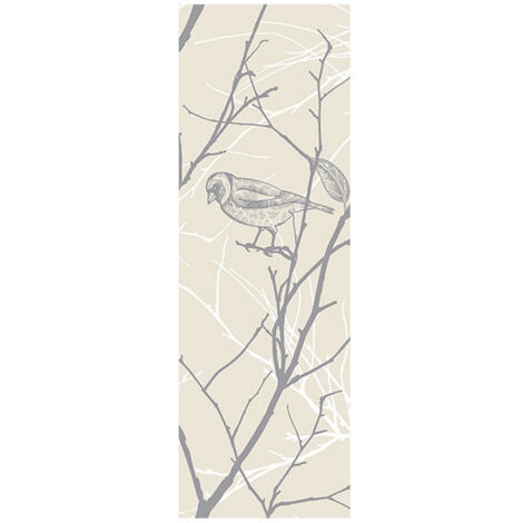 Poster Thème oiseau sur branche - 90 x 270 cm (1/3)