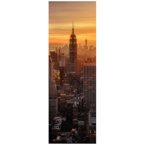 Poster Thème ville tour - 90 x 270 cm (1/3)