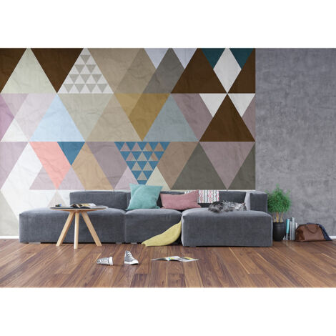 Poster Thème Triangles - 360 x 270 cm (1/3)