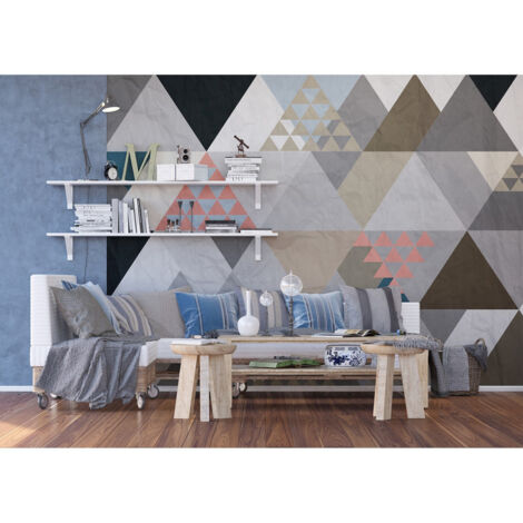 Poster Thème Triangles - 360 x 270 cm (1/3)