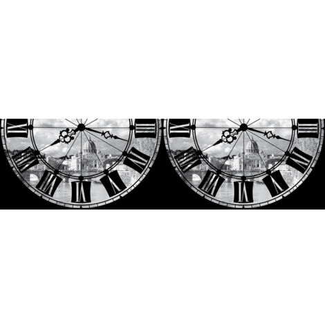 Frise auto-collante Roma With Clock - 1 rouleau de 14 cm x 500 cm (1/3)
