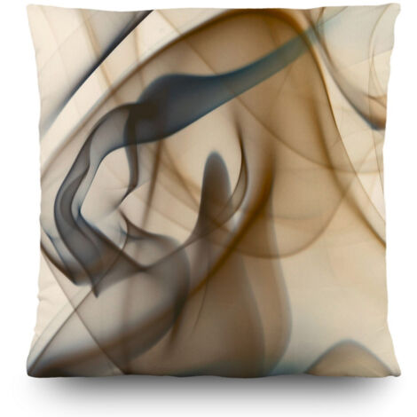 Coussin fumée noire - 45 cm x 45 cm (1/5)