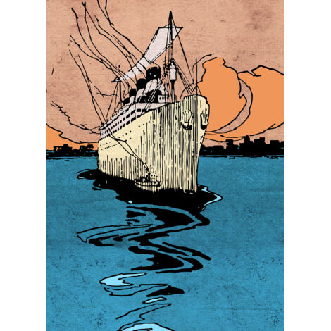 Poster géant intissé La Nave - 200 x 280 cm (1/5)