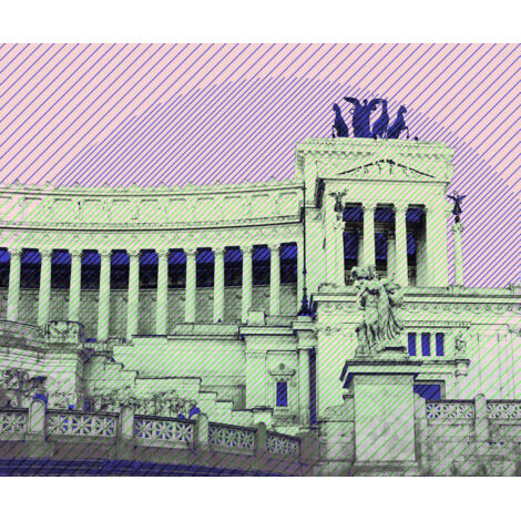 Poster géant intissé Rome - 300 x 280 cm (1/5)