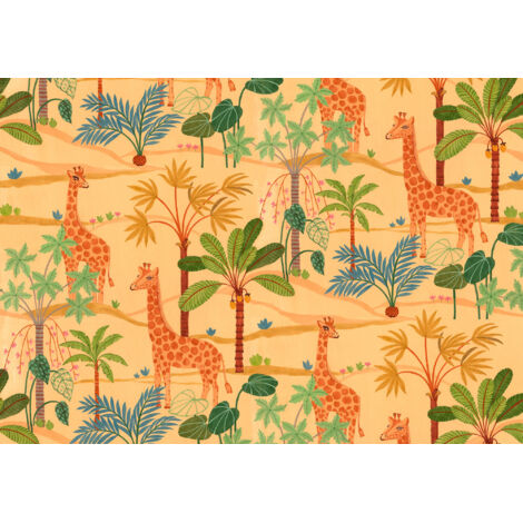 Poster géant intissé Equipe de Girafe - 400 x 248 cm (1/5)