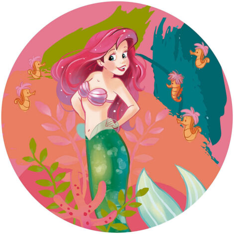 Komar Ariel Happy Coral 125 x 125 cm, Stickers pour les murs DD1-017 (1/3)