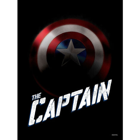 Poster d'Art Marvel Avengers Captain America - 30 x 40 cm (1/3)