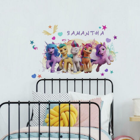 Stickers géants My Little Pony avec lettres de l’alphabet (1/5)