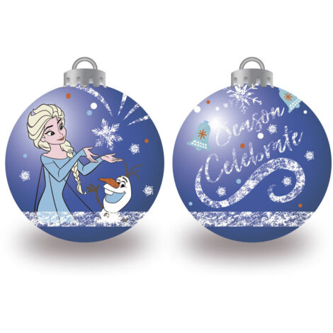 Lot de 10 boules de Noël 6cm - La Reine des Neiges II (1/3)