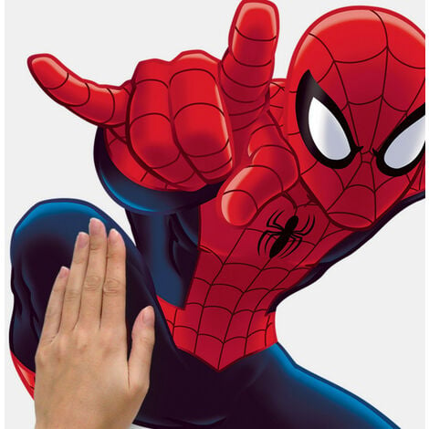 Applique murale LED 3D créative forme la main de Spiderman