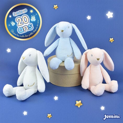 Lot de peluches Lapin Luminou lumineuse naturelle fonctionne