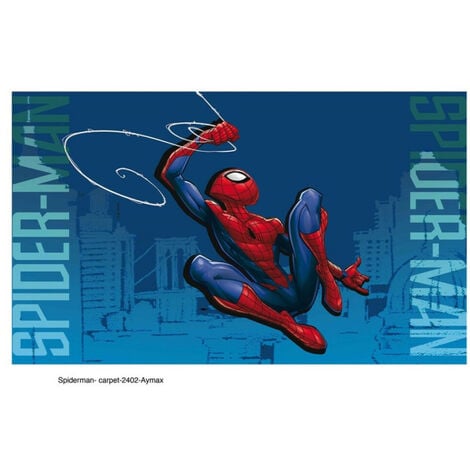 Super-héros Tapis Dessin Animé Spiderman Enfants Garçons Chambre